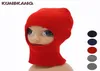 Novas crianças crianças inverno máscara facial esportes quentes de malha chapéu térmico meninos meninas à prova de vento máscara de inverno chapéu de esqui crianças balaclava7715172