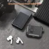 Hårt skalskyddsfodral för AirPods Pro 2nd Automatic Pop-Up Carbon Fiber Case med Secure Lock Headphone Charging Box Cover för AirPods 1 2 3