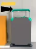 Cabineluchtboxen instappen handbagage 4 wielen trolley rollende spinner koffers reistas plunjezak