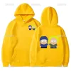 Moletons dos desenhos animados sSouth Park Anime Homens Inverno Vintage Humor Hoodie Engraçado Impresso Fan Comic Moletom Mulheres Bonitos Roupas de Quadrinhos