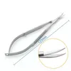 12.5cm Stainless Steel Round Handle Straight Corneal Scissors 240305