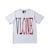 Vlone T-shirt Mäns / kvinnors par Casual modetrend High Street Loose Hip-Hop100% Cotton Printed Round Neck T-shirt US Size S-XL 1208