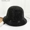 넓은 가슴 모자 양동이 모자 버킷 모자 모자 어부 모자를위한 남자 남자 남자를위한 나이트 클럽 버킷 모자 l240309
