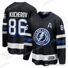 Steven Stamkos Lightning 2024 Terceira camisa preta de hóquei Nikita Kucherov Vladislav Namestnikov Andrei Vasilevskiy Brayden Point Hedman Tampa Bay Colton Killorn