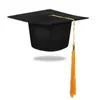 Berets 2024 Happy Heart Hat Endurn Grad University Mountarboard Cap Season High School