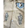 Nuevo béisbol de béisbol uniforme de moda chaqueta de moda de pecho parejas parejas mujeres revestimientos de diseño para hombres