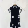 Nouvelle marque de vêtements polo d'été en coton, vêtements pour enfants de haute qualité, ensemble de sport pour enfants, mode haut de gamme, taille 90cm-150cm a010