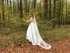 US Stock White/Ivory Voile Mariage 3m Long 1 Layer Wedding Veil With Comb Lace Edge Cathedral Length Bridal Veil Wedding Accessories Veu de Novia CPA910