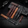 Watch Bands Classic Genuine Leather Watcbands 24mm 22mm 20mm 18mm 16mm Business Men Bracelets Accessories Straps288A