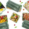 Servies Bento Lunchbox Voor Volwassenen Kids Lekvrije Maaltijd Prep Gedeelte Controle Dozen Stijl Compartiment Slanke Container
