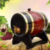 Bottiglie d'acqua 1.5L/3L Mini Rovere Pino Botte di vino Stoccaggio Secchio speciale Botti di birra per Brandy Whisky Famiglia