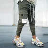 Heren Cargo Jogger Harem Multi-Pocket Trousers Fashion Harajuku Clothing Brand Sweatpants 240308