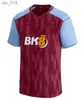 Basketbalshirts Jerseys Kindertenue Thuis 2023 2024 Aston Villas Voetbalshirt Training Uit Fans Spelerversie Camisetas Futbol MINGS McginnH240308