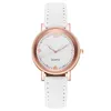 Relógios de pulso Relógios de luxo Relógio de quartzo Relógio de aço inoxidável Dial Casual Bracele Moda Nylon Strap Couro