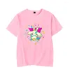 Men's T Shirts Palworld Flopie T-shirt Wome Men Fashion Casual Print Short Sleeve Tee Game Merch