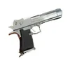 Gun Toys 1 3 high quality metal Model Desert Eagle keychain toy miniature pistol collection with alloy pendant for gift 2400308