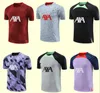 2023 2024 Men Short Sleeved Sportswear 23 24 Piece Jersey Football Training Survey Foot Chandal Jogging Set ASA