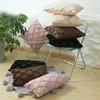 Pillow Color Solid Geometric Rattan 3D Cover Simple Plush Special Embroidered Case For Home Decorative XA20249092