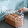 Barattoli per alimenti Contenitori Contenitore per cereali Contenitore salvaspazio Grande secchio per riso Dispenser per cereali Serbatoio Contenitore per alimenti per animali domestici Strumento per organizer da cucina L240308