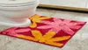 twopiece set bathroom Sunflower piece Set pattern Ushaped toilet foot mat Ushaped toilet mat sunflower pattern8765092