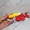 Pokeball Silikonbehälter Wachsgläser Lebensmittelqualität Silikongel Kugelförmige Aufbewahrungsbox für trockene Kräuterverdampfer Glasbong-Zubehör LL