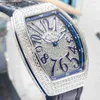 Schweizer Uhr Franck Muller Uhren Automatik Box Zertifikat Frank Womens Yacht Serie V32 Englisches Uhrwerk mit rückseitiger Einlage für Damen