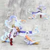 Action Toy Figures 16cm One Piece Anime Figures Nika Luffy Gear 5th Action Figure Gear 5 Sun God PVC figur Staty Model Decoration Doll Toys