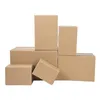 Boîtes en carton colorées pour commerce électronique, boîtes de déménagement multi-spécifications, personnalisation du Support d'expédition