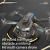 Drones M10 drone 8k profissional de alta definição com câmera dupla drone RC quatro helicópteros fotografia aérea drone para evitar obstáculos com câmera Q240308