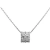 Designer Necklace VanCF Necklace Luxury Diamond Agate 18k Gold Four Leaf Grass Kaleidoscope Necklace Female Pendant Live Thick Gold