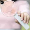 Electric Fans Portable Mini Desktop Air Cooler Folding Fan Handheld USB Rechargeable Outdoor Travel SportsH240313