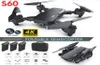 Nowy dron 4K Profession HD szeroki kąt Camera 1080p WiFi FPV Drone Dronem Dual Camera Wysokość Keep Drone Camera Helikopter Toys1743297