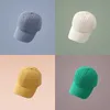 Version coréenne de simple couleur unie, casquette à bec de canard pour garçons et filles, tendance pour enfants, lavage à l'eau, pur coton, petit embout, casquette de baseball pour enfants