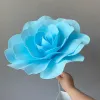 80 cm Giant Artificial Flower Rose z kwiatową pianką kwiaty głowa ślubna tło scena ścienna dekoracja centrum handlowego 2024308