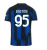 Serie A 23/24 INTER Milano Maillots de football à domicile Lautaro Pavard Bastoni Barella 2023 Maillot de football Enfant troisième spécial