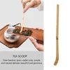 Theeschepjes 2 Stuks Natuurlijke Bamboe Scoop Handgemaakte Matcha Lepel Theelepels Tool