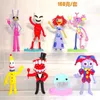 Anime Manga The Amazing Digital Circus Figure The Amazing Digital Circus Jax Pomni Action Figures Decorazioni PVC Doll Toys Da collezione J240308