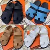 Outdoor fashion sandals designer sandals slide slippers beach classic flat sandals slide luxury summer lady leather flip flops top quality men women slides size A10