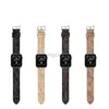 Bandas XBW2 Mira la banda de vigilancia de cuero de vaca genuina para bandas de correas de relojes Smartwatch Band Series 1 2 3 4 5 6 7 S1 S2 S2 S3 S4 S5 S5 S6 S7 SE Diseñador Relojes inteligentes Correos US UK MX 240308