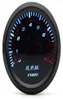 2 tum 52mm Universal Smoke Lens Auto Tachometer White LED 08000 RPM CAR GAUGE BIL METER5163427