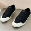 Mode Luxe Vintage Sport Sneaker Zwart Wit Kleur AS-01 ALAN Nieuwste Paar Lage Veterschoenen 9385C Zijkant 3Dlogo Merk Letter Comfortabel Antislip buitenzool