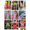 One-Pieces 2023 Toddler Infant Baby Girls Swimwear Watermelon Swimsuit Swimming Beach Bathing Bikini Cute Summer One-Piece Costume D Dhwuj