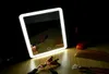 Led vaidade toque tela espelho de maquiagem vaidade luzes ampliação rotação 180 graus mesa bancada cosméticos banheiro mirror3582055