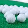 10pcs Golf Balls Two-layer Practice Ball Golf Supplement 240301