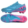 Chaussures de créateurs Phantom Soccer Mercurial Super XV 9 Elite Fg Cristiano Ronaldo Blanc Bonded Barely Green Pack Cleat Édition Limitée Entraîneur