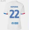 Soccer Jerseys 23 24 Pedri Gavi Jersey Barca Lewandowski FC Ferran Camiseta de Futbol Auba Joao Cancelo 2023 2024 ANSU FATTI FOOTBALLH240308