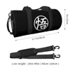 Utomhusväskor Anime Symbol Gym Bag Cool Fashion Sports Stora kapacitet Bagage Anpassad handväska Färgglad kondition för manlig kvinna