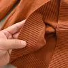 Men's Designer Sweater 2024 Autumn/Spring Pullover Versatile High Neck Underlay Sexy Knitted Shirt Luxury Women's Round Neck Sweater