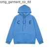 2024 Heren Dames Hoodie Sweatshirt Herfst Designer Hoodies Pullover Sweatshirts Letter Print Blauw Tops Etiketten Geborduurd Afdrukken Kleding Hoodie