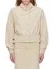 レディースジャケットの女性は襟ジャケットビンテージコーデュロイシングル胸長長袖2024サファリスタイルの大きなポケット付きコート